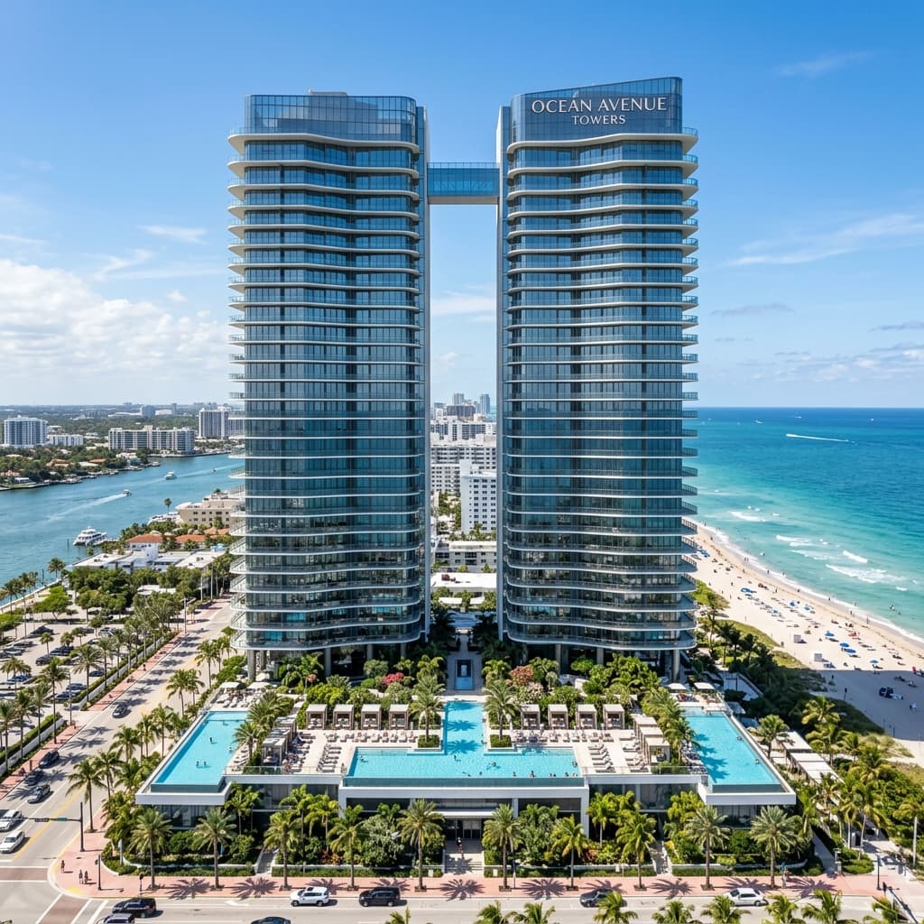 Ocean Avenue Towers - Empreendimento imobiliário em Porto Belo